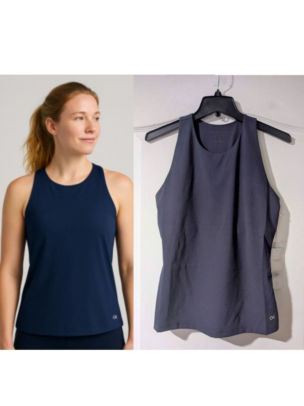 NWT Outerknown | Active Racerback Tank In Navy - Picture 1 of 14